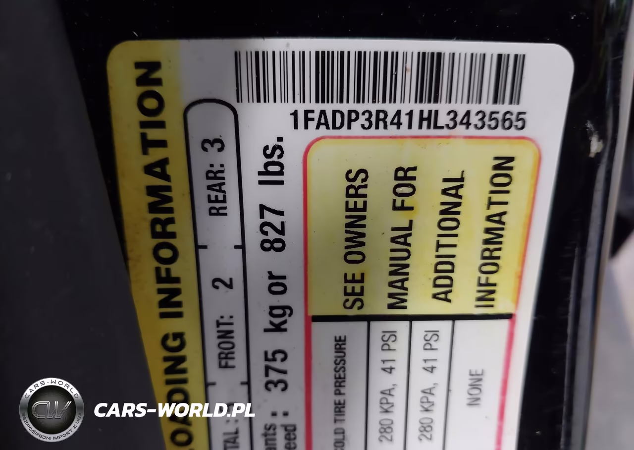 2017 Ford Focus Electric VIN:1FADP3R41HL343565 - 9