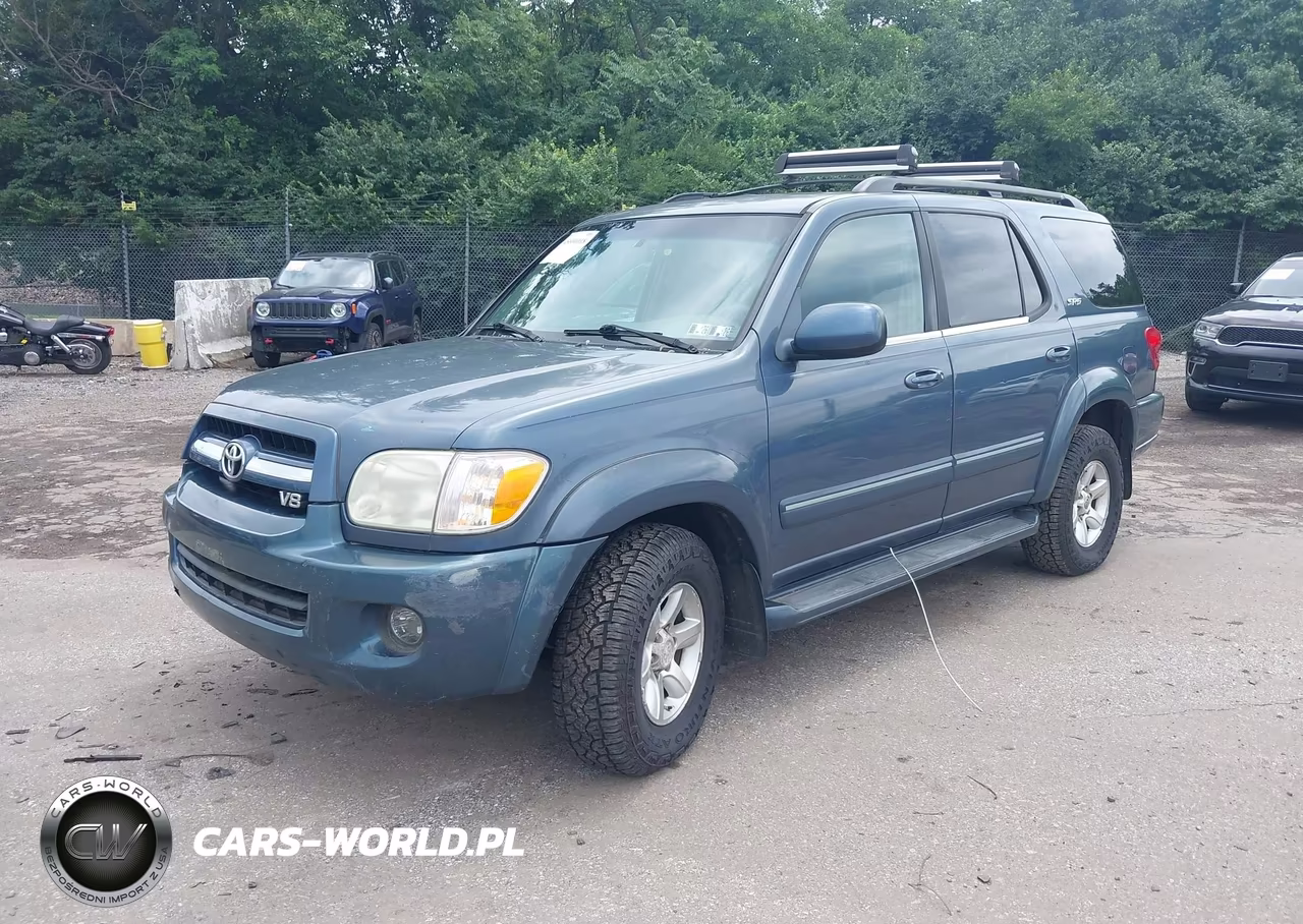 2005 Toyota Sequoia Sr5 V8 VIN:5TDBT44A95S242025 - 2