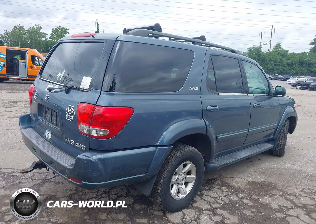 2005 Toyota Sequoia Sr5 V8 VIN:5TDBT44A95S242025 - 4