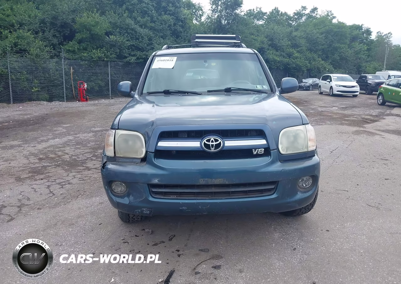 2005 Toyota Sequoia Sr5 V8 VIN:5TDBT44A95S242025 - 6