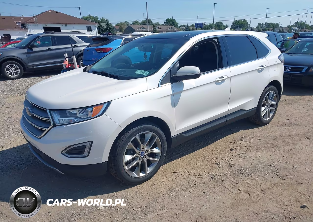 2017 Ford Edge Titanium VIN:2FMPK4K98HBB15673 - 2