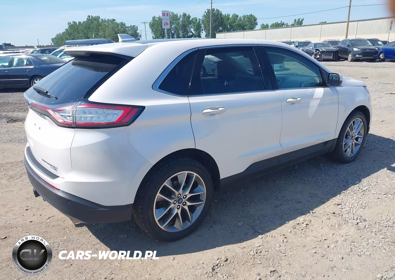 2017 Ford Edge Titanium VIN:2FMPK4K98HBB15673 - 4