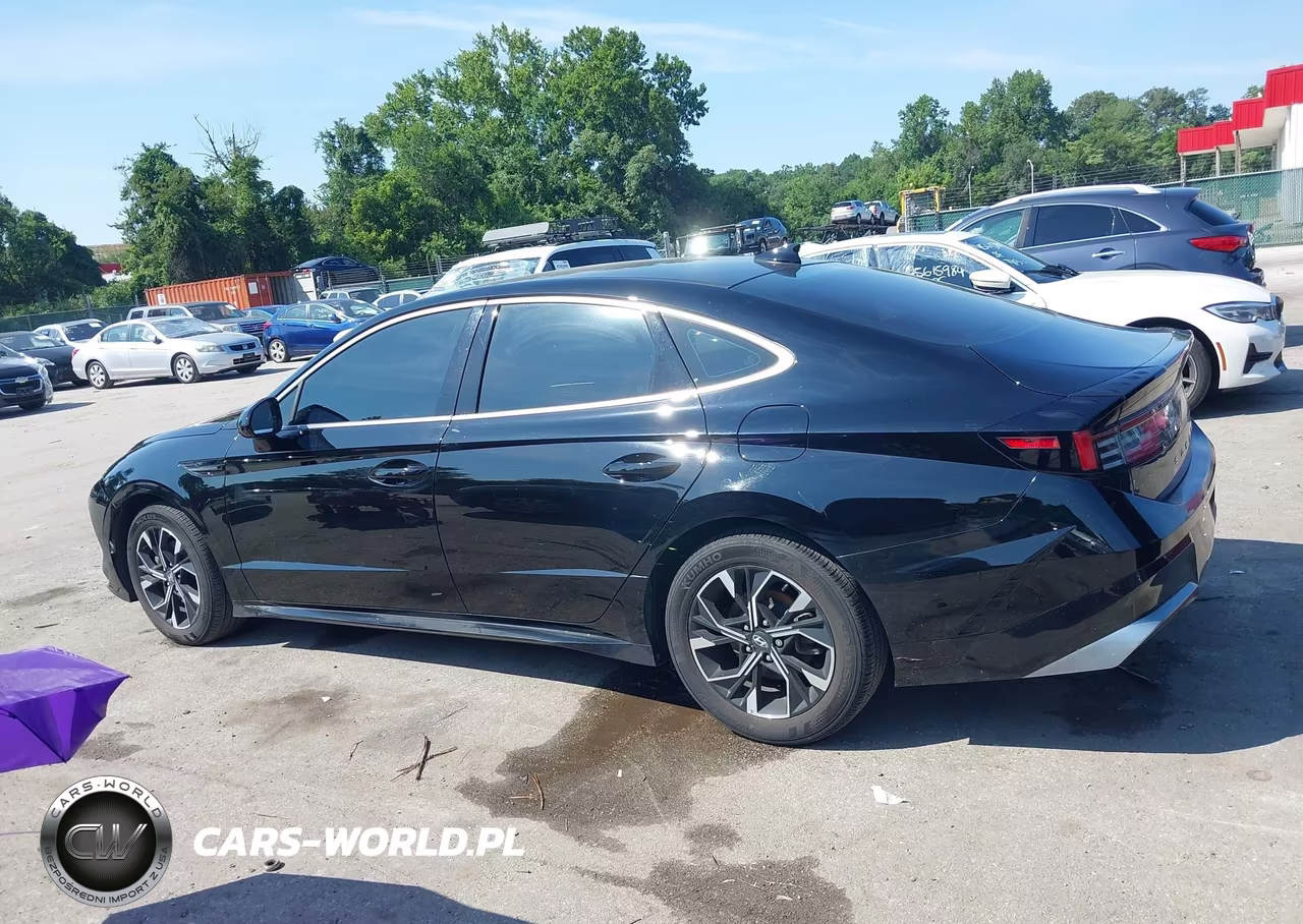 2025 Hyundai Sonata Sel VIN:KMHL64JA7SA502197 - 14