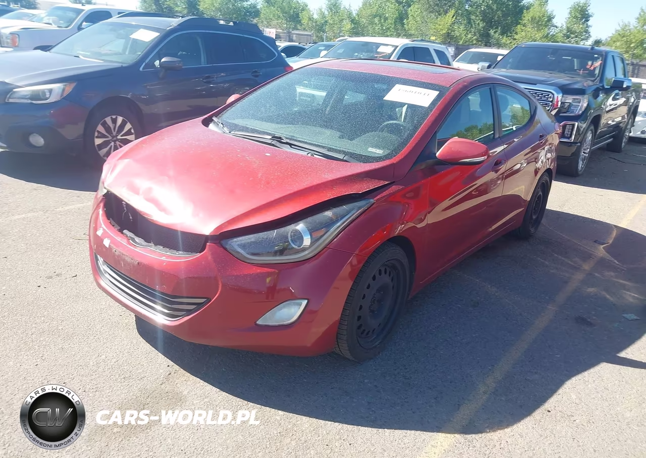 2012 Hyundai Elantra Limited (Ulsan Plant) VIN:KMHDH4AE6CU368719 - 2