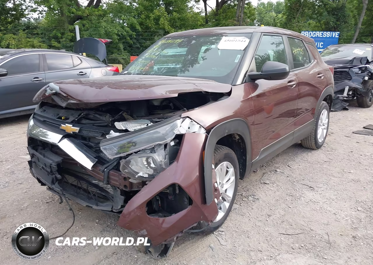 2022 Chevrolet Trailblazer Awd Ls VIN:KL79MNSL7NB007925 - 2