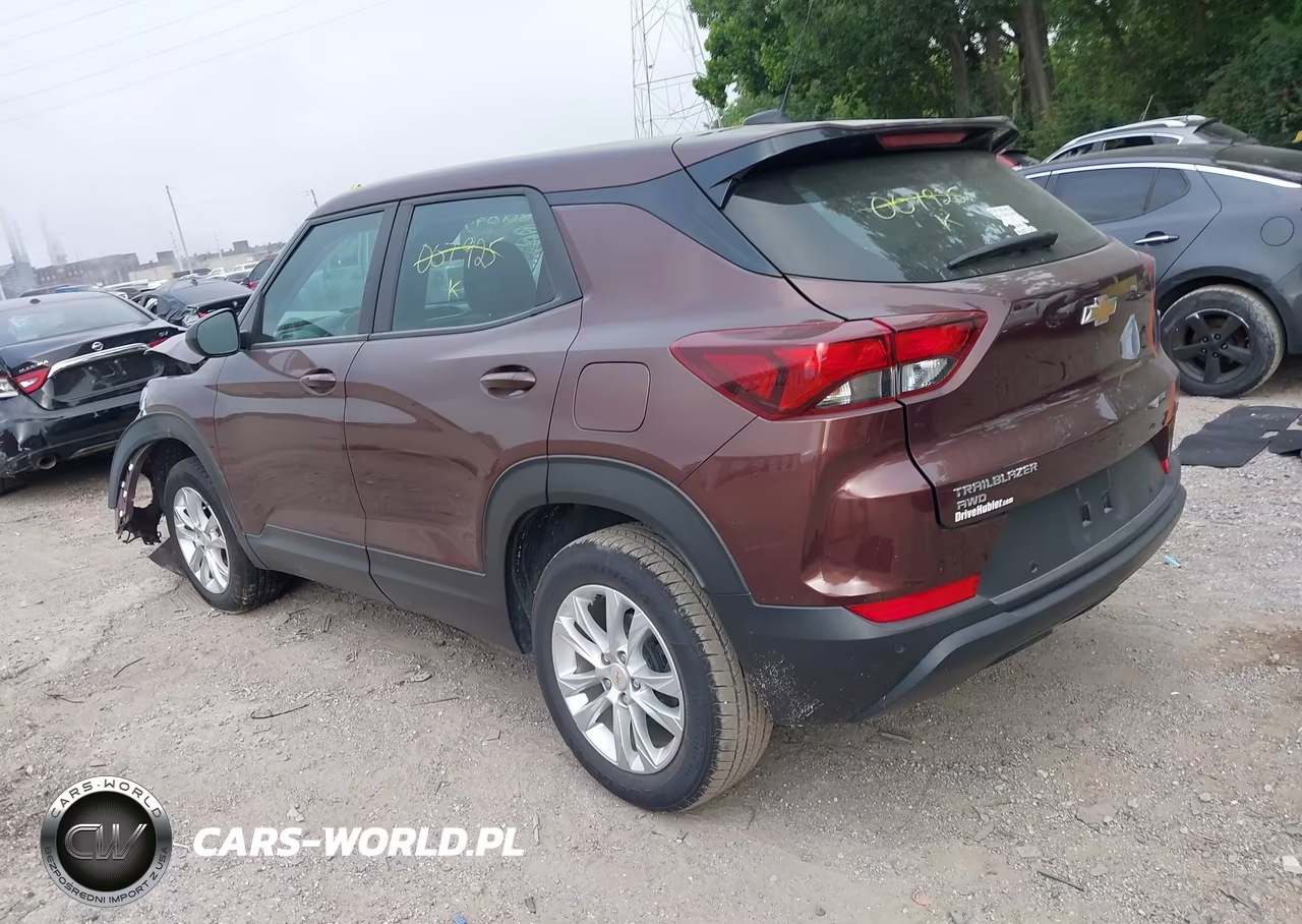 2022 Chevrolet Trailblazer Awd Ls VIN:KL79MNSL7NB007925 - 3