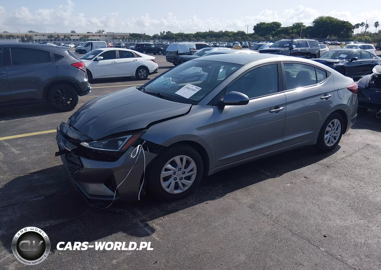 2019 Hyundai Elantra Se VIN:KMHD74LF2KU814078 - 2
