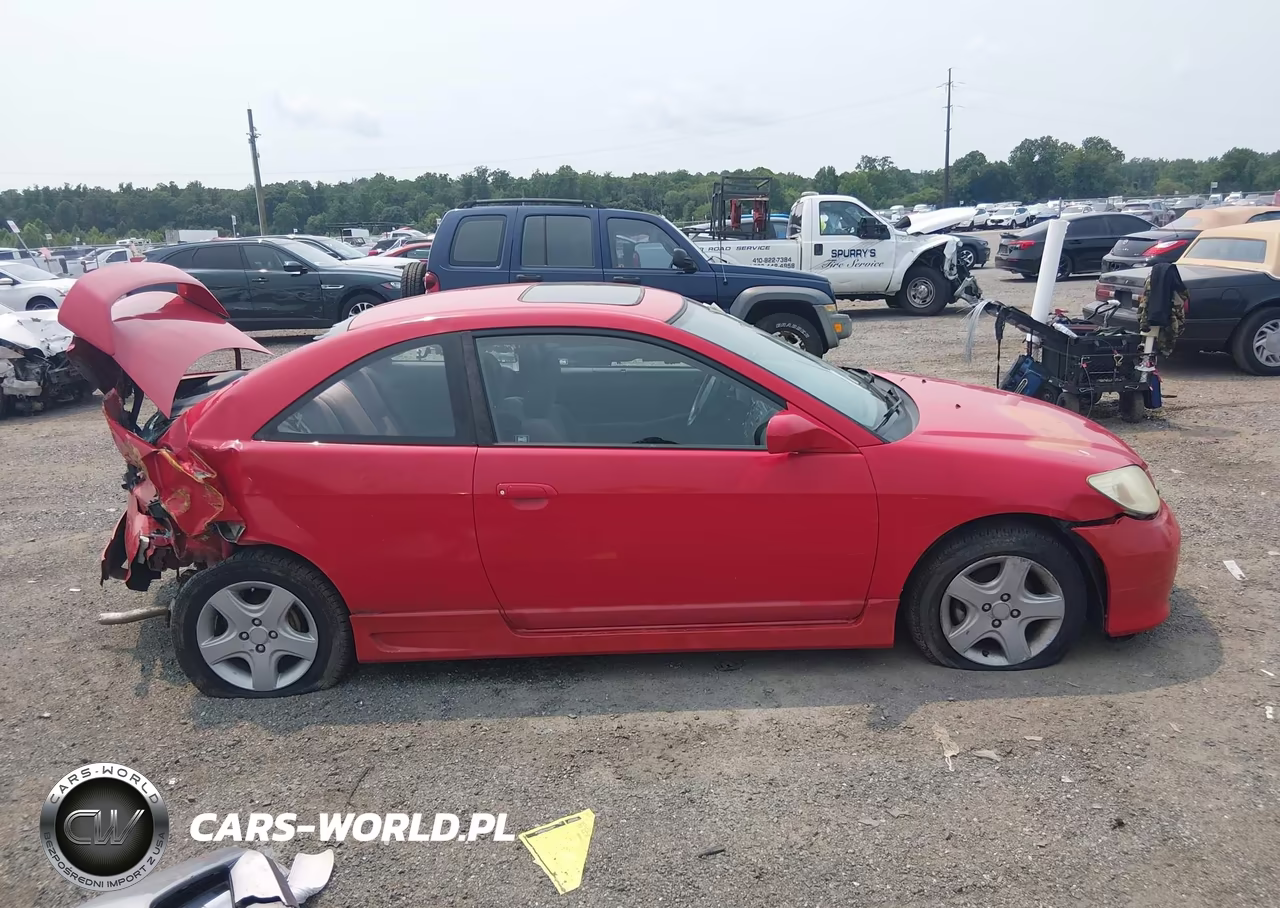 2004 Honda Civic Ex VIN:1HGEM22914L014500 - 12