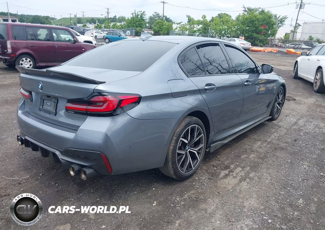 2021 BMW 5 Series 540I xDrive VIN:WBA73BJ08MWX02759 - 4