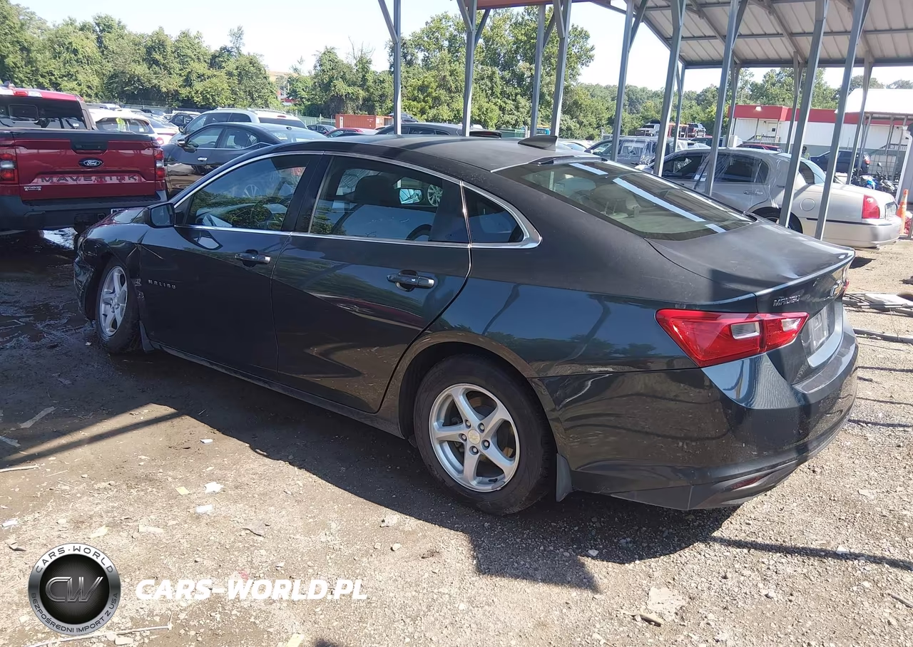 2017 Chevrolet Malibu Ls VIN:1G1ZB5ST7HF149044 - 3