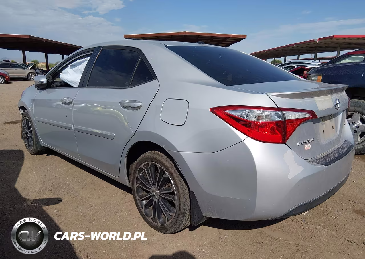 2014 Toyota Corolla S Plus VIN:5YFBURHE4EP120432 - 3