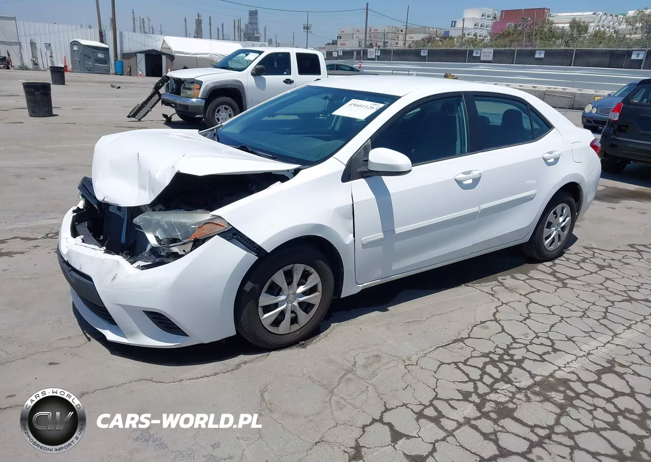 2015 Toyota Corolla L VIN:5YFBURHE9FP305822 - 2