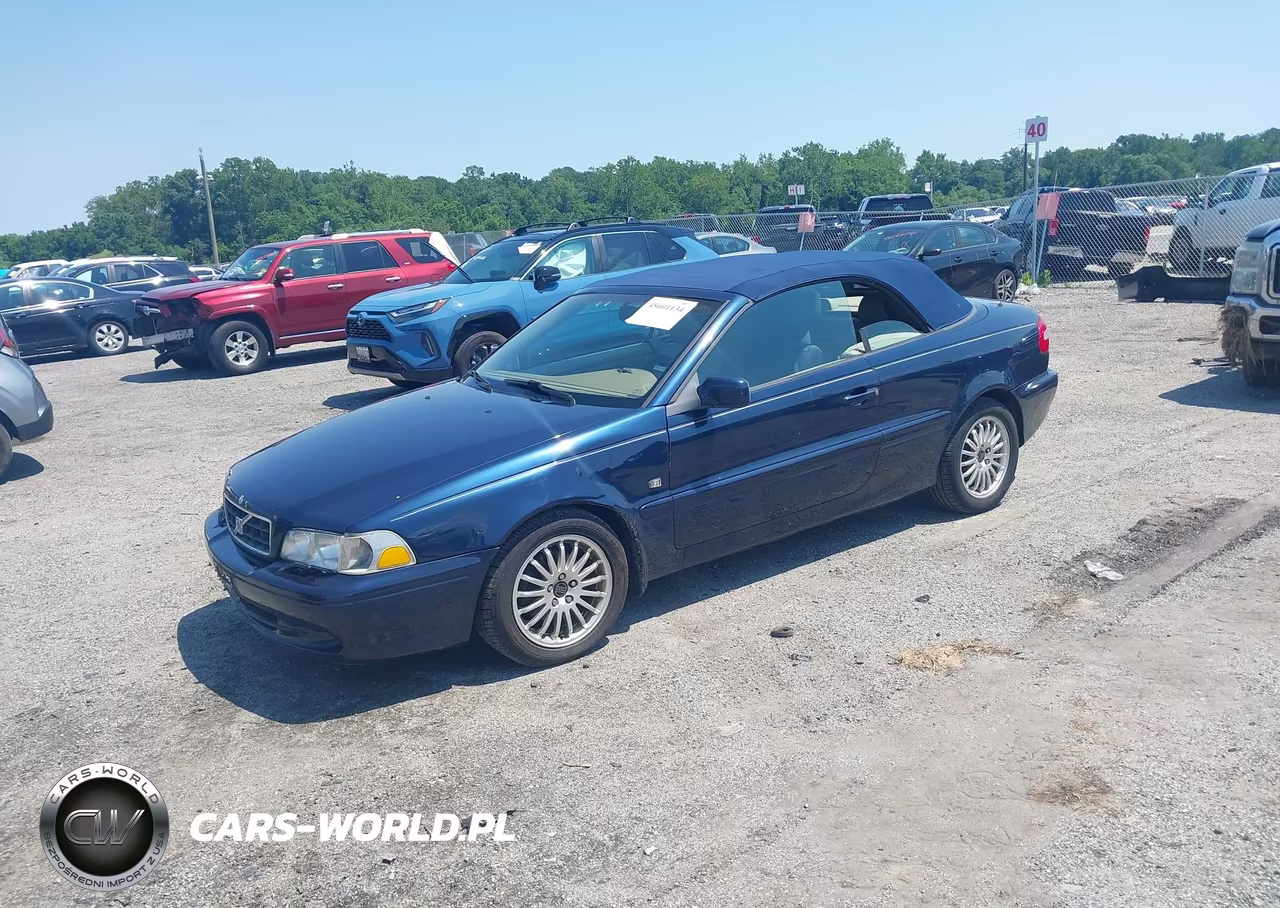 2003 Volvo C70 2.3L Turbo VIN:YV1NC62D43J035956 - 2