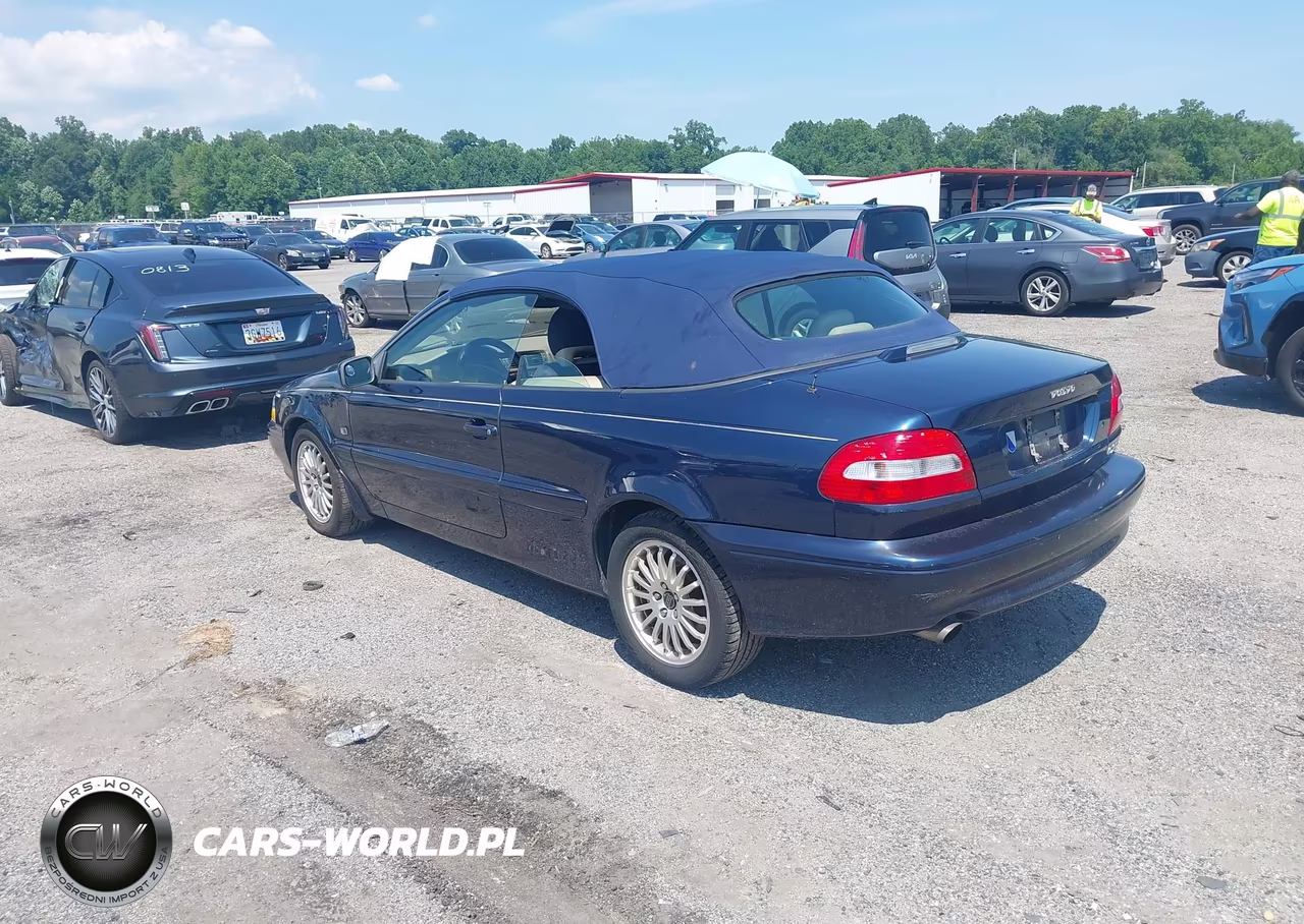2003 Volvo C70 2.3L Turbo VIN:YV1NC62D43J035956 - 3