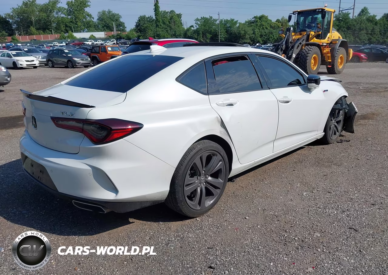2023 Acura Tlx A-Spec Package VIN:19UUB5F52PA006383 - 4