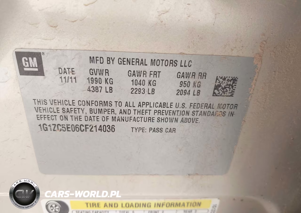 2012 Chevrolet Malibu 1Lt VIN:1G1ZC5E06CF214036 - 9