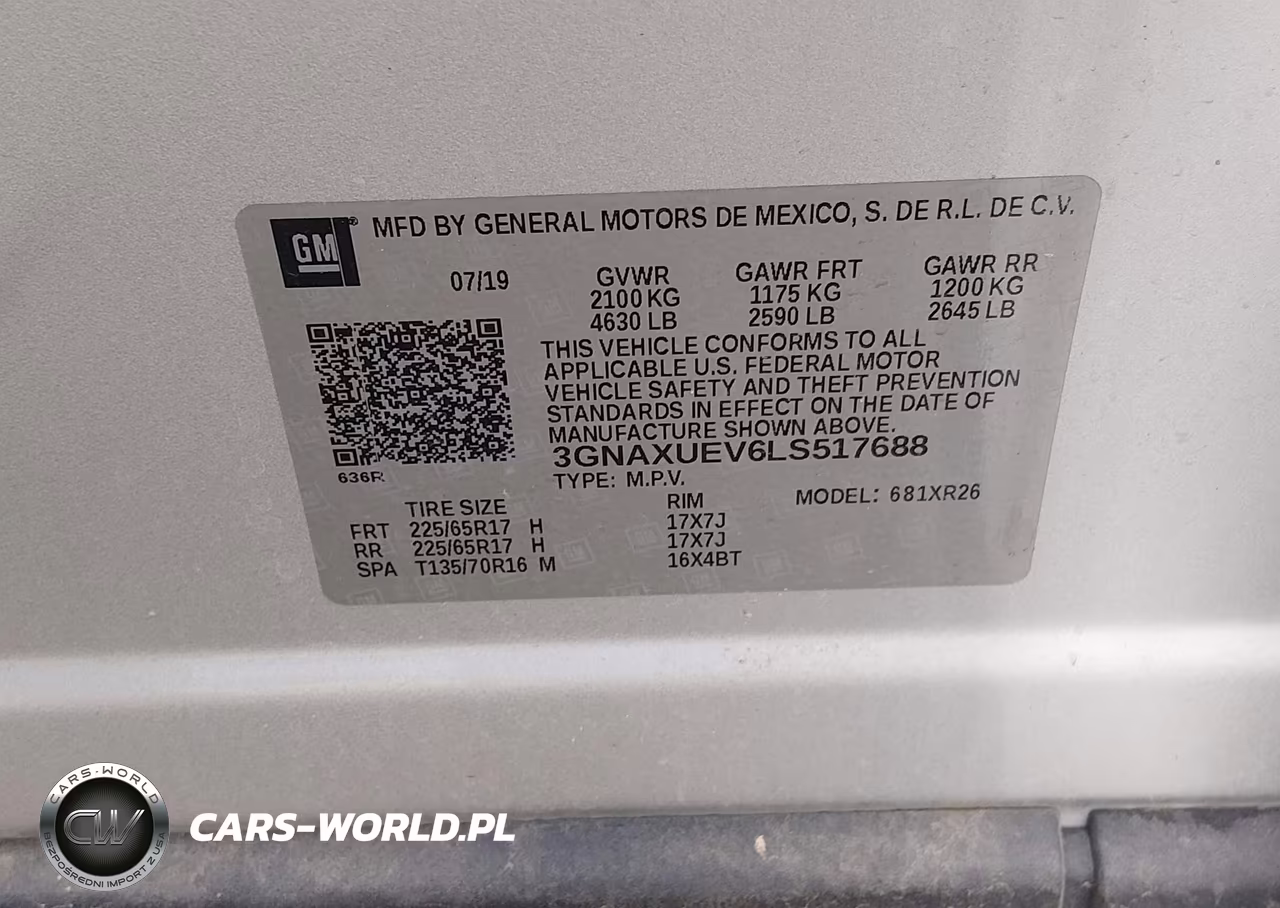 2020 Chevrolet Equinox Awd Lt 1.5L Turbo VIN:3GNAXUEV6LS517688 - 9