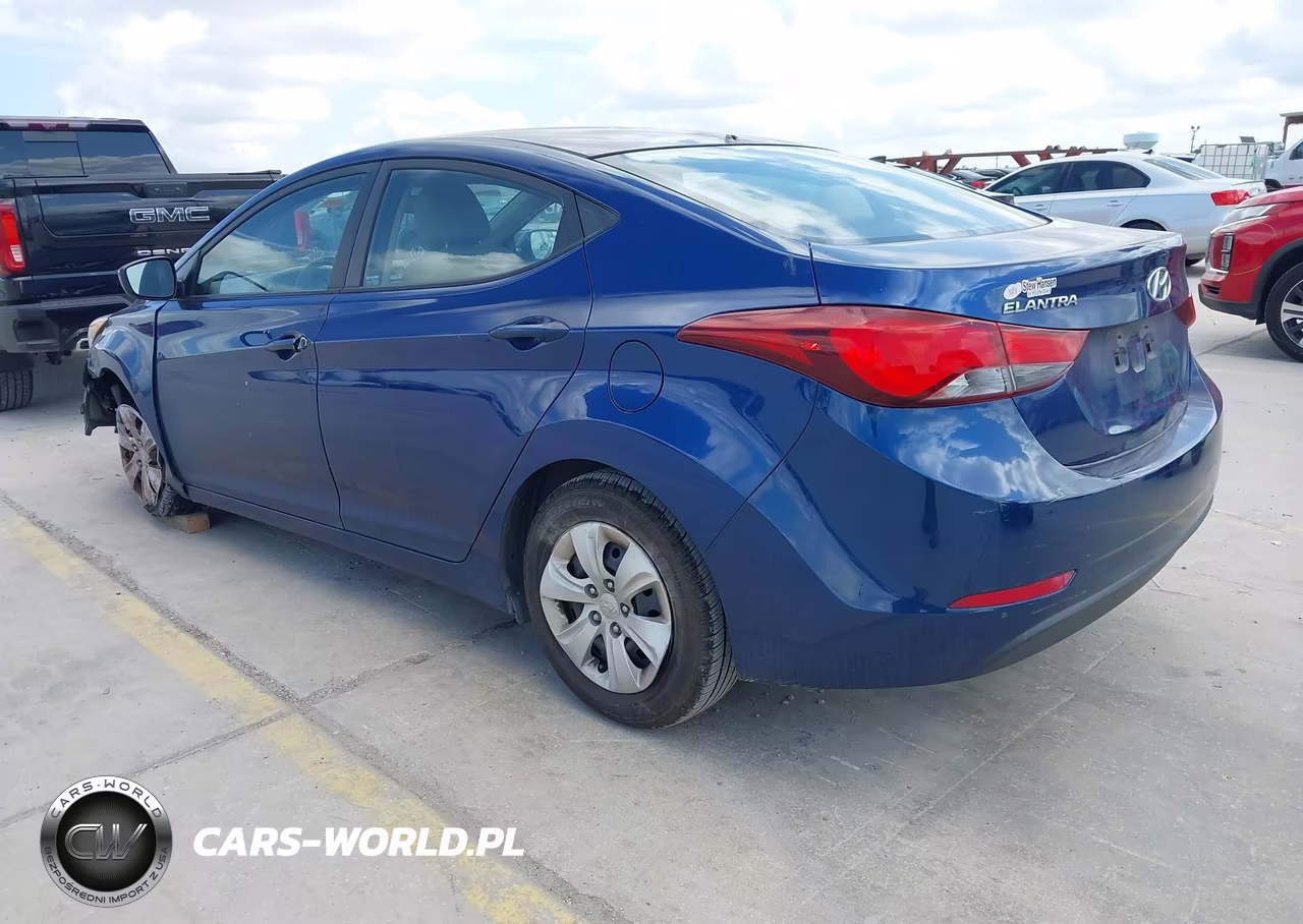 2016 Hyundai Elantra Se VIN:5NPDH4AE9GH749663 - 3