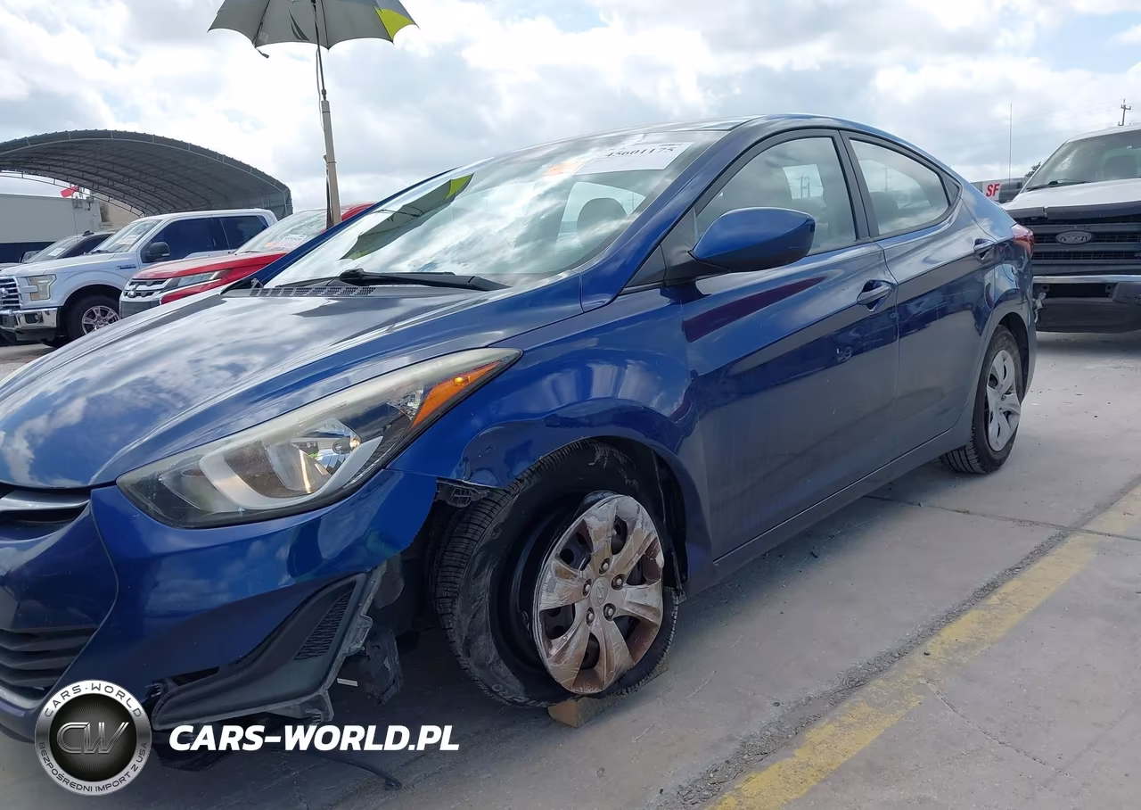2016 Hyundai Elantra Se VIN:5NPDH4AE9GH749663 - 6