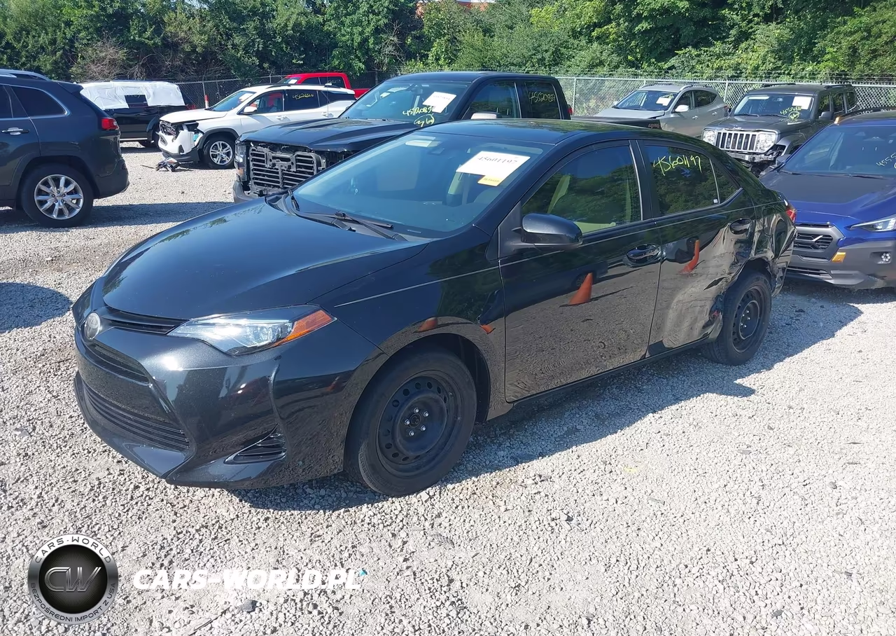 2019 Toyota Corolla Le VIN:5YFBURHE3KP862686 - 2