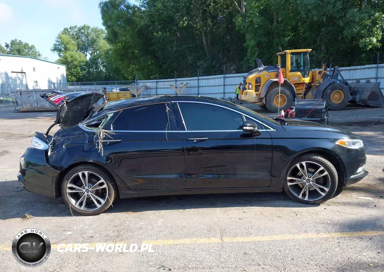 2017 Ford Fusion Titanium VIN:3FA6P0K91HR199305 - 13