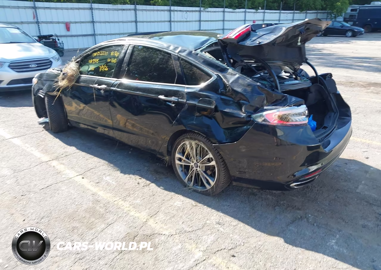 2017 Ford Fusion Titanium VIN:3FA6P0K91HR199305 - 3