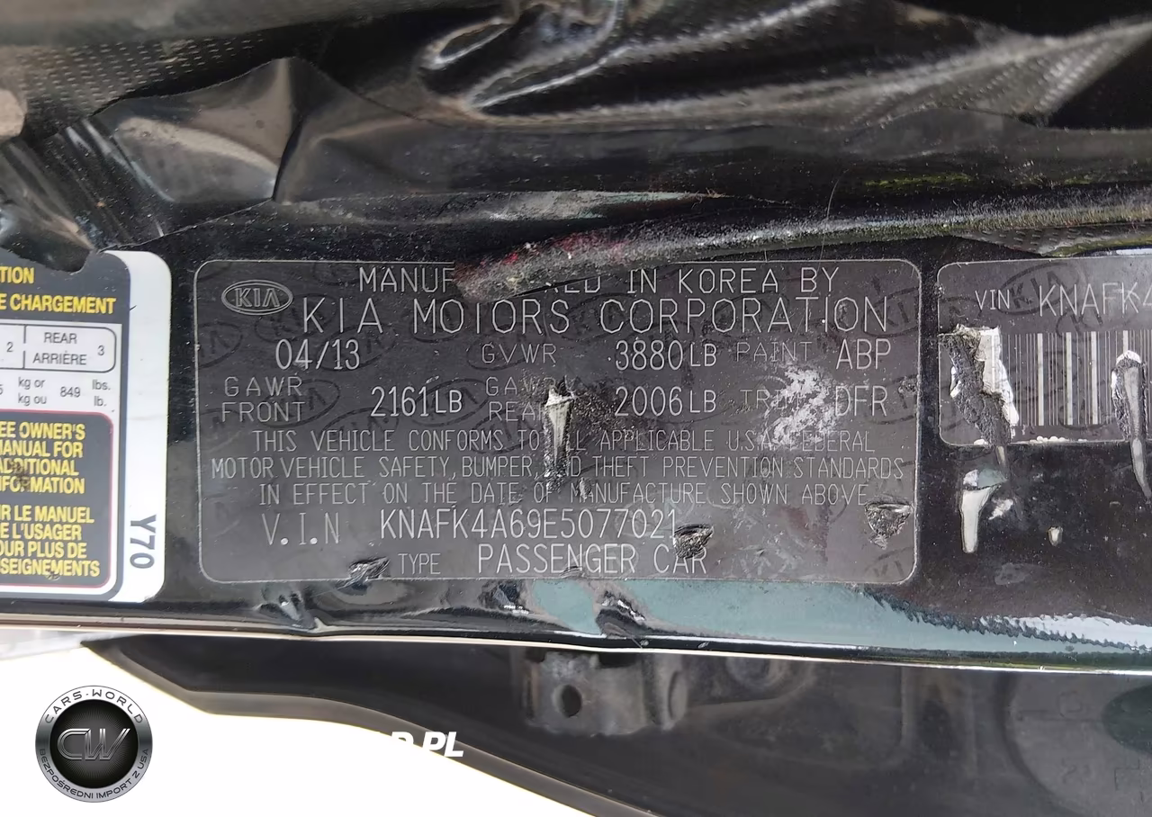 2014 Kia Forte Lx VIN:KNAFK4A69E5077021 - 9