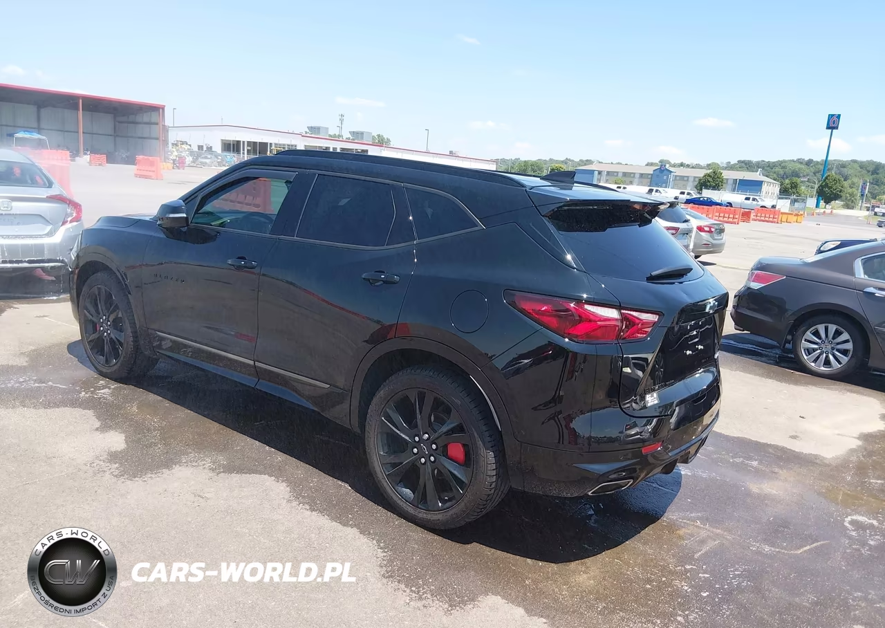 2021 Chevrolet Blazer Awd Rs VIN:3GNKBKRS6MS587362 - 3