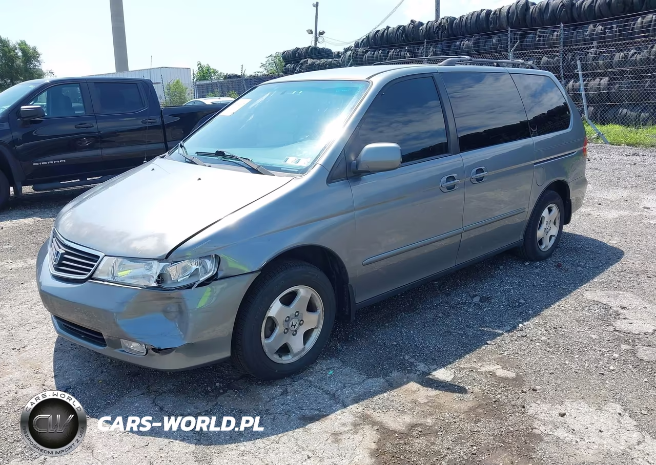 2001 Honda Odyssey Ex VIN:2HKRL186X1H514942 - 2