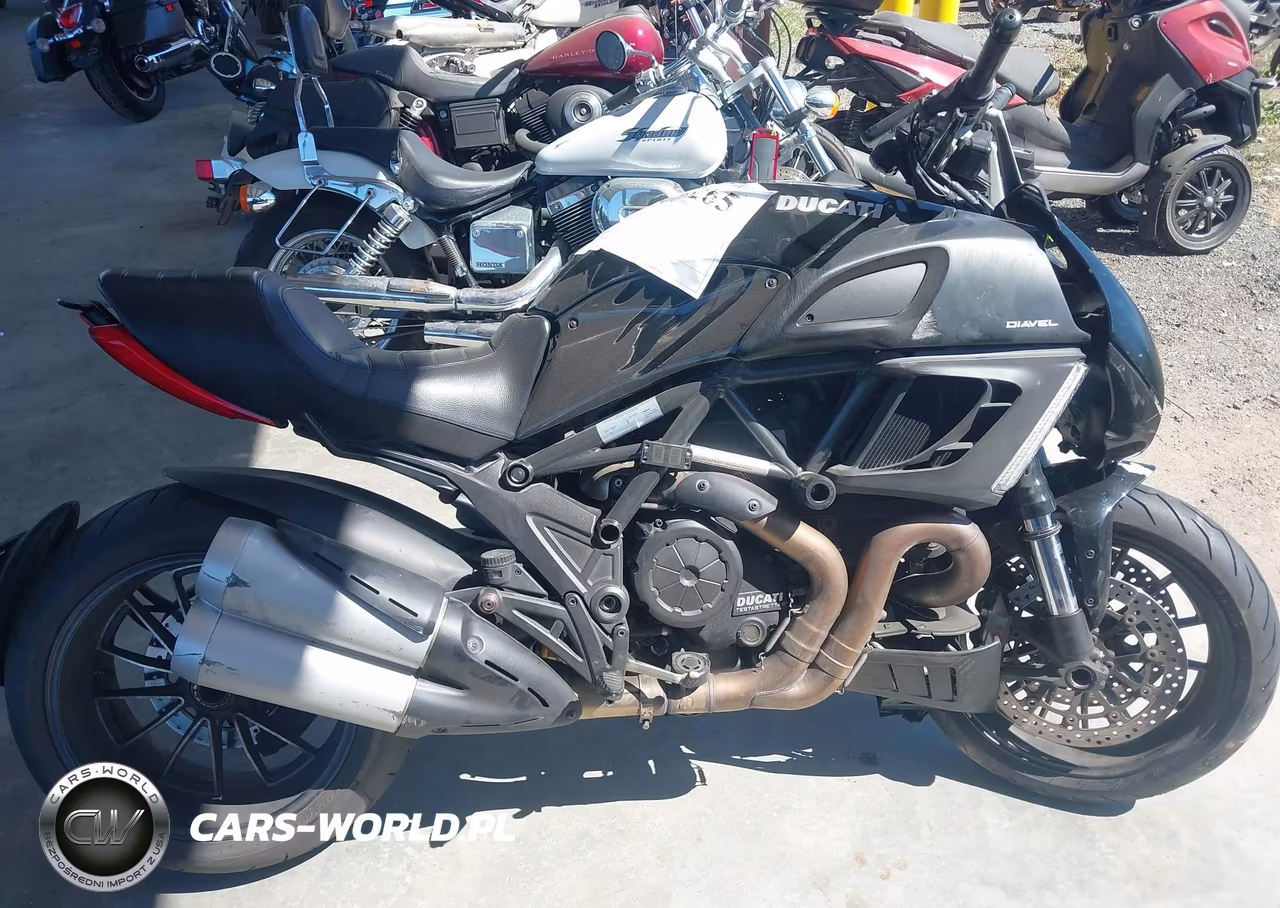 2012 Ducati Diavel VIN:ZDM13BLW9CB008022 - 12