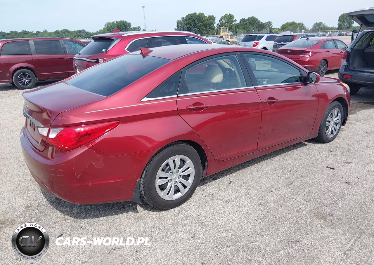 2013 Hyundai Sonata Gls VIN:5NPEB4AC0DH513158 - 4