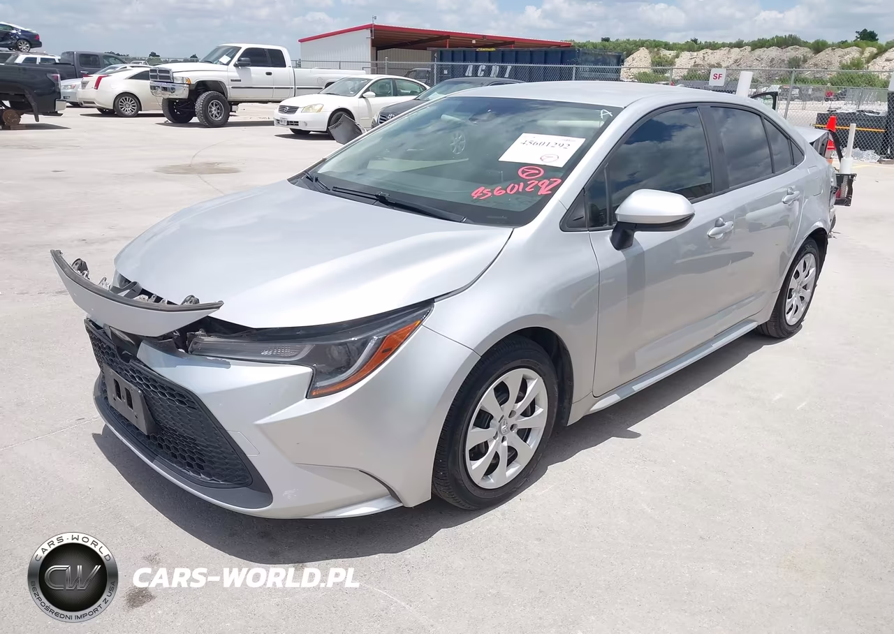 2021 Toyota Corolla Le VIN:JTDEPMAE1MJ156129 - 2