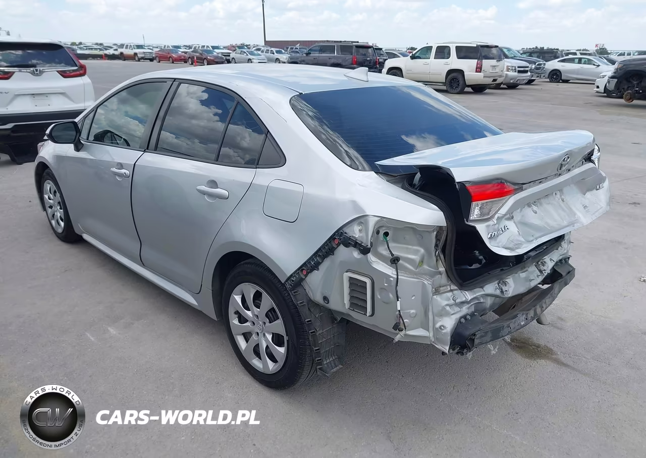 2021 Toyota Corolla Le VIN:JTDEPMAE1MJ156129 - 3