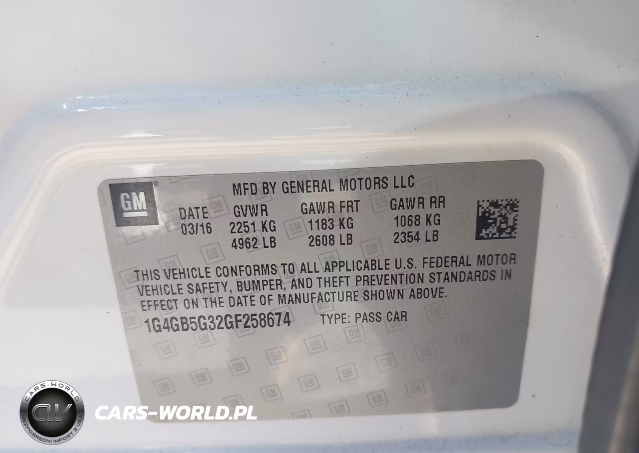 2016 Buick Lacrosse Leather VIN:1G4GB5G32GF258674 - 9