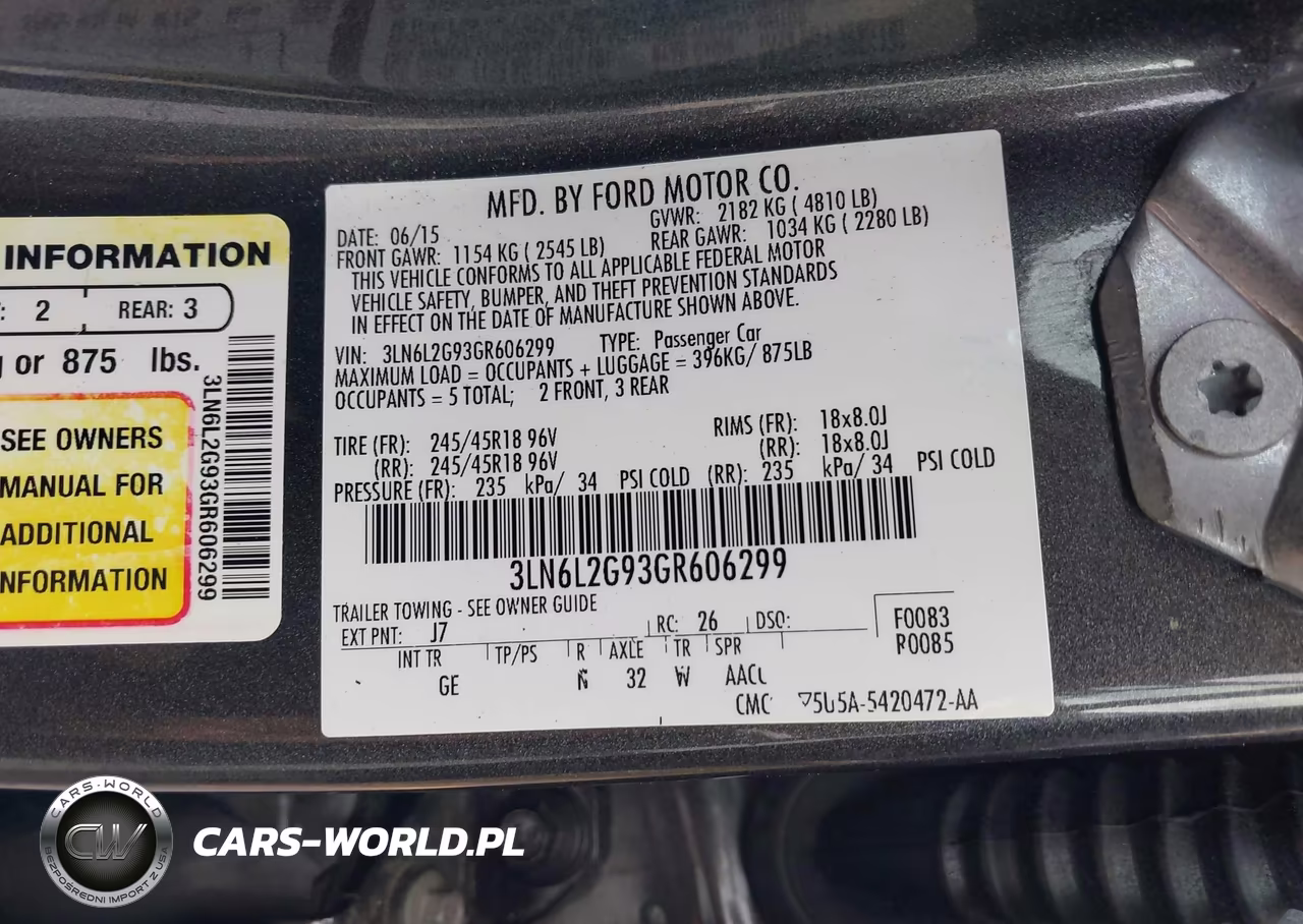 2016 Lincoln Mkz VIN:3LN6L2G93GR606299 - 9