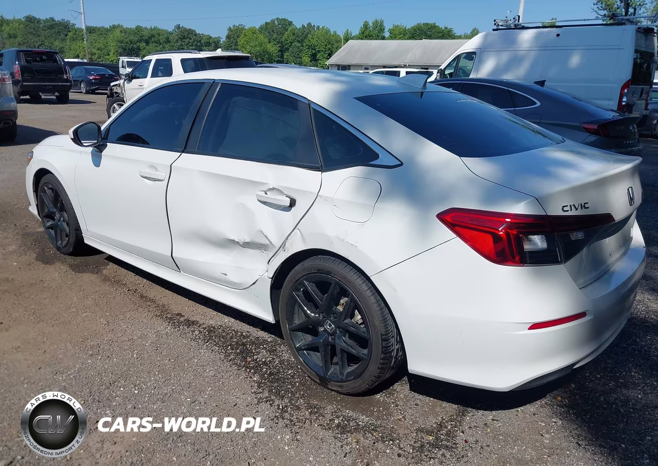 2022 Honda Civic Lx VIN:2HGFE2F20NH509266 - 3