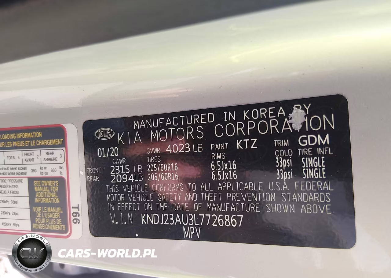 2020 Kia Soul Lx VIN:KNDJ23AU3L7726867 - 9