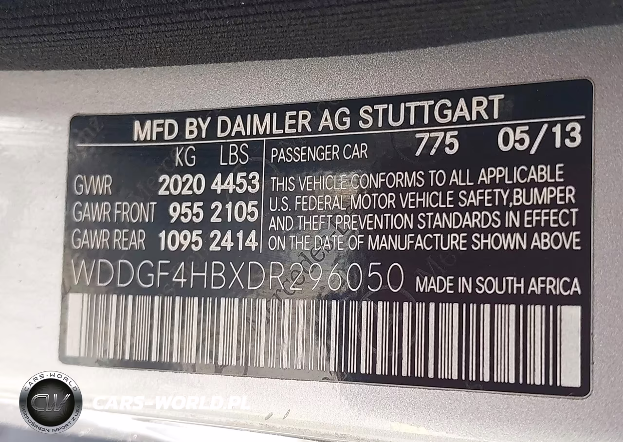 2013 Mercedes-Benz C 250 Sport VIN:WDDGF4HBXDR296050 - 9