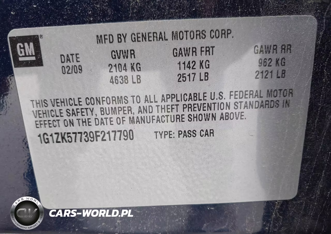 2009 Chevrolet Malibu Ltz VIN:1G1ZK57739F217790 - 9