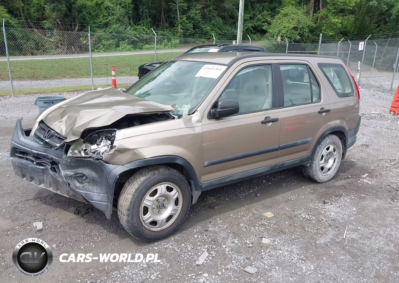 2005 Honda Cr-V Lx VIN:SHSRD68585U303527 - 2