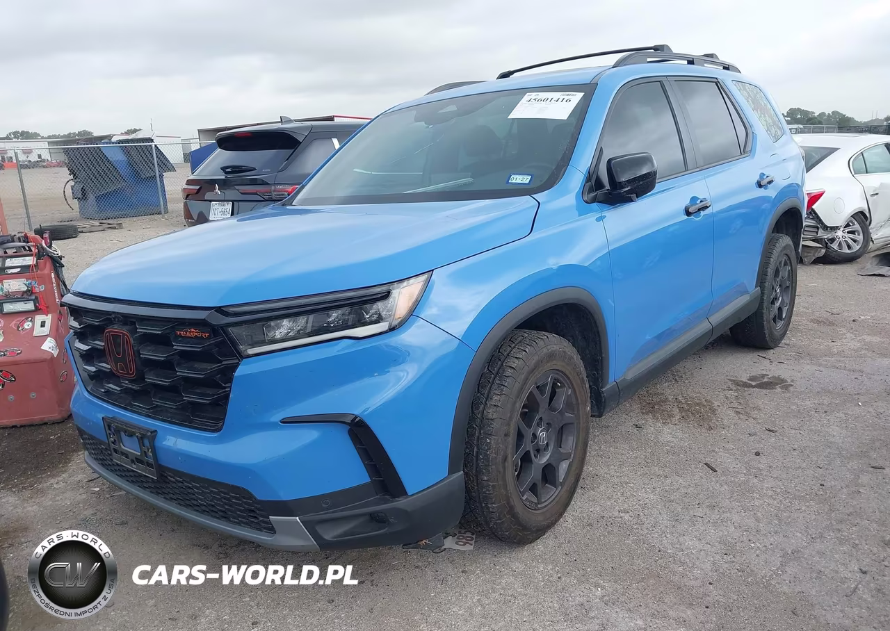 2025 Honda Pilot Trailsport VIN:5FNYG1H63SB081786 - 2