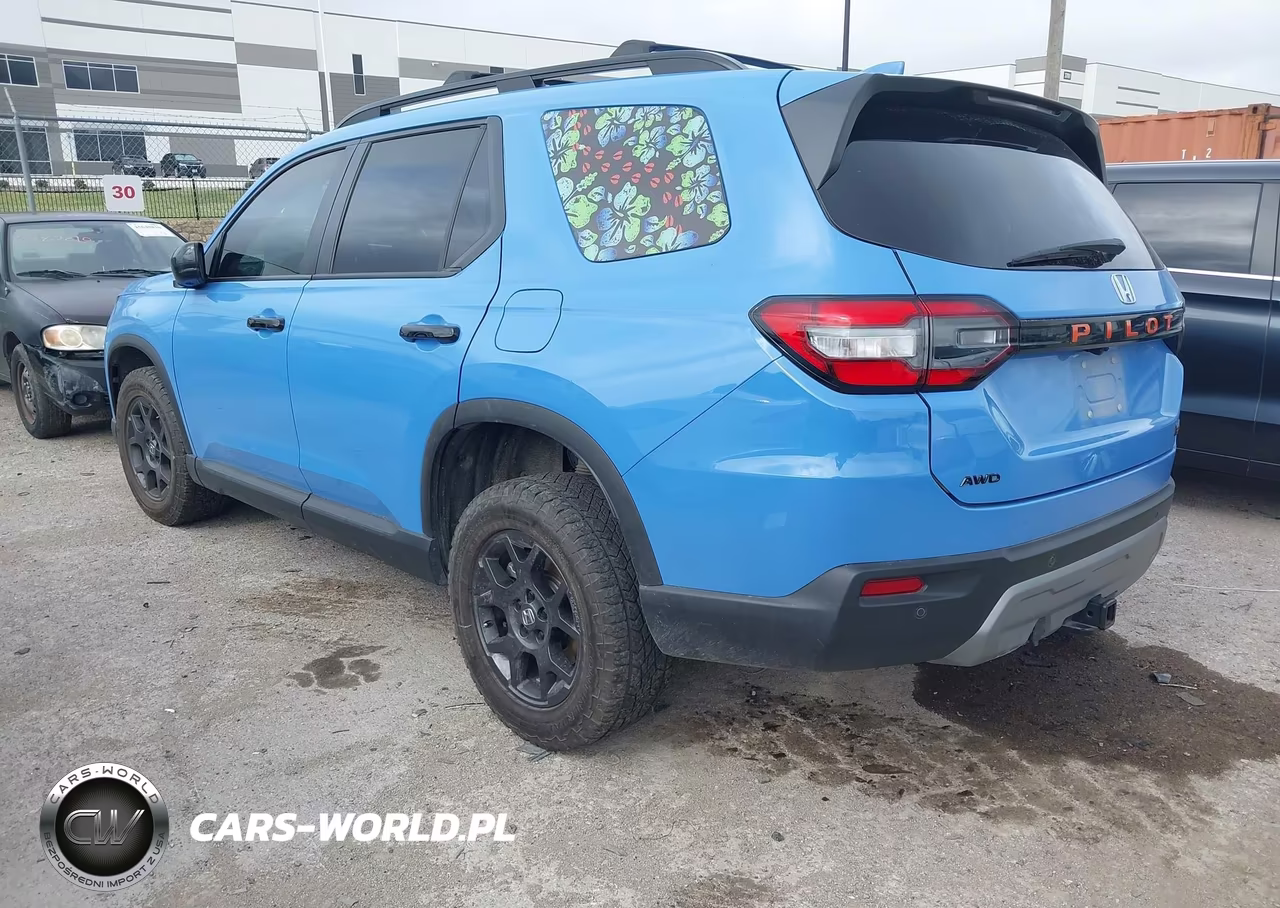 2025 Honda Pilot Trailsport VIN:5FNYG1H63SB081786 - 3