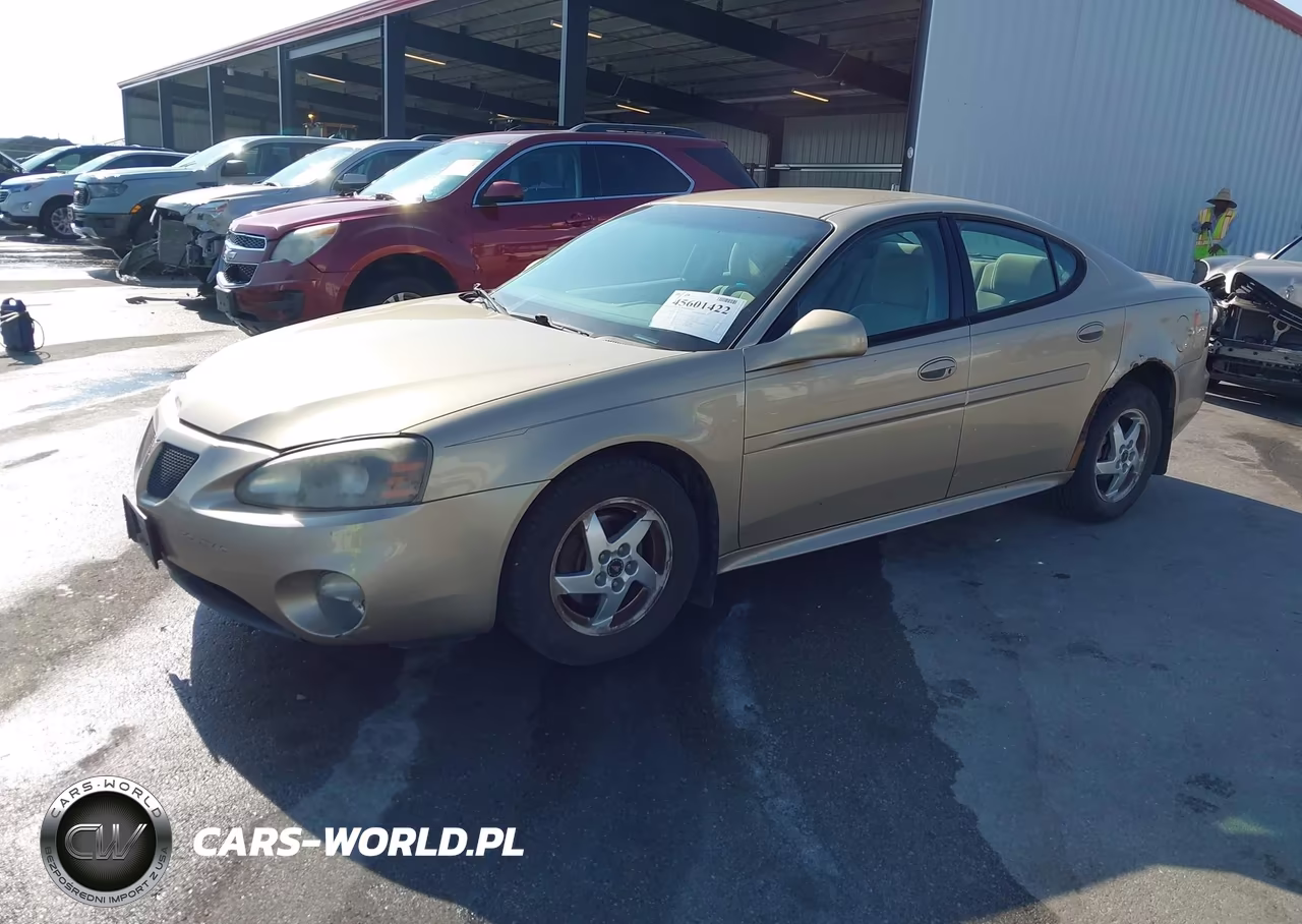 2004 Pontiac Grand Prix Gt1 VIN:2G2WP522541286055 - 2