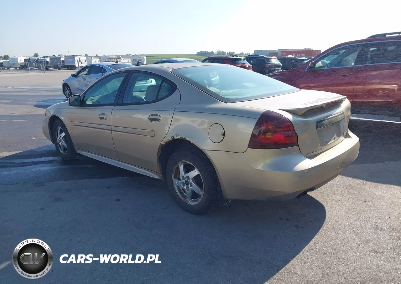2004 Pontiac Grand Prix Gt1 VIN:2G2WP522541286055 - 3