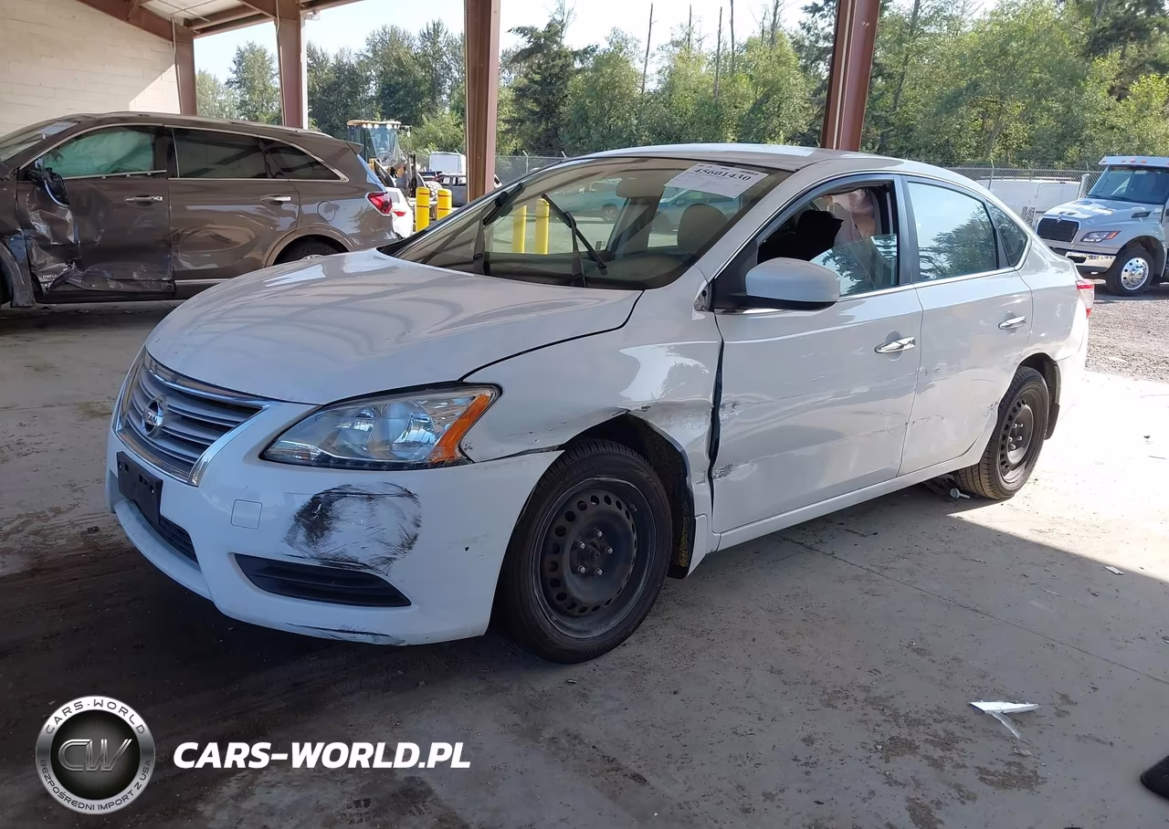 2015 Nissan Sentra S VIN:3N1AB7AP1FY295100 - 2