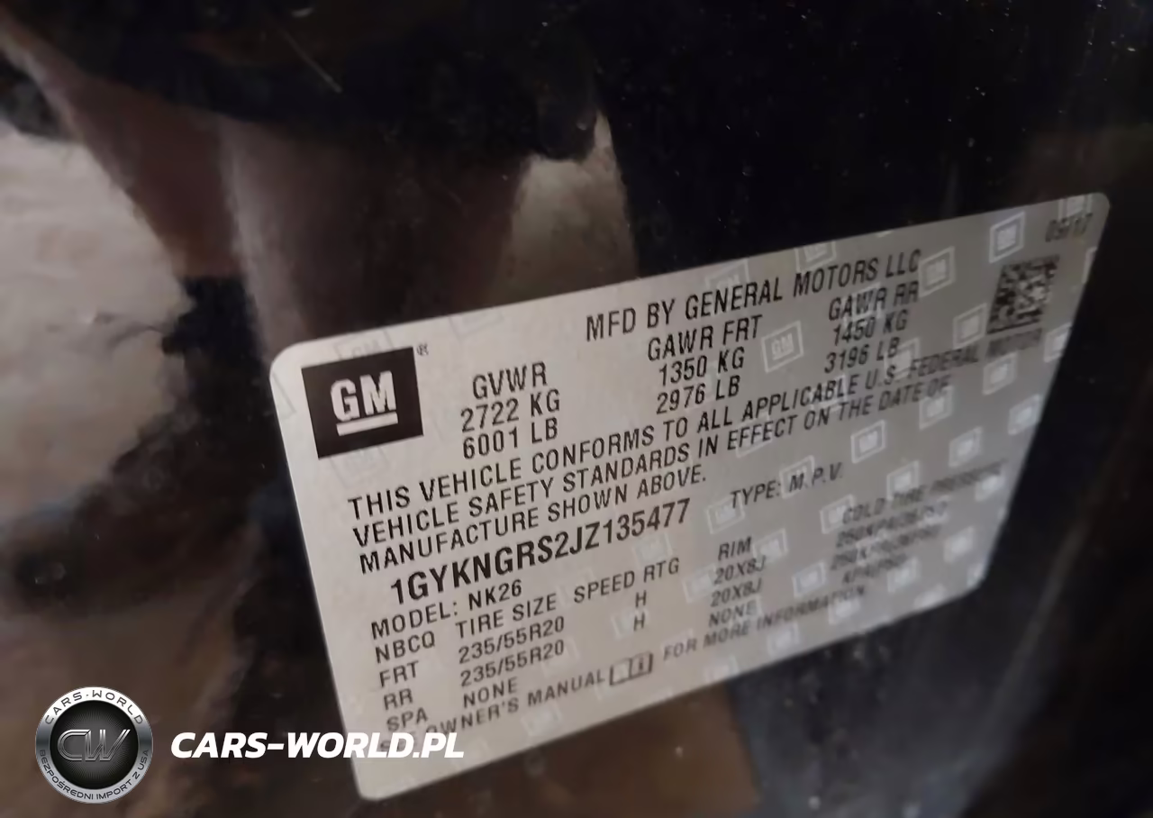 2018 Cadillac Xt5 Platinum VIN:1GYKNGRS2JZ135477 - 9
