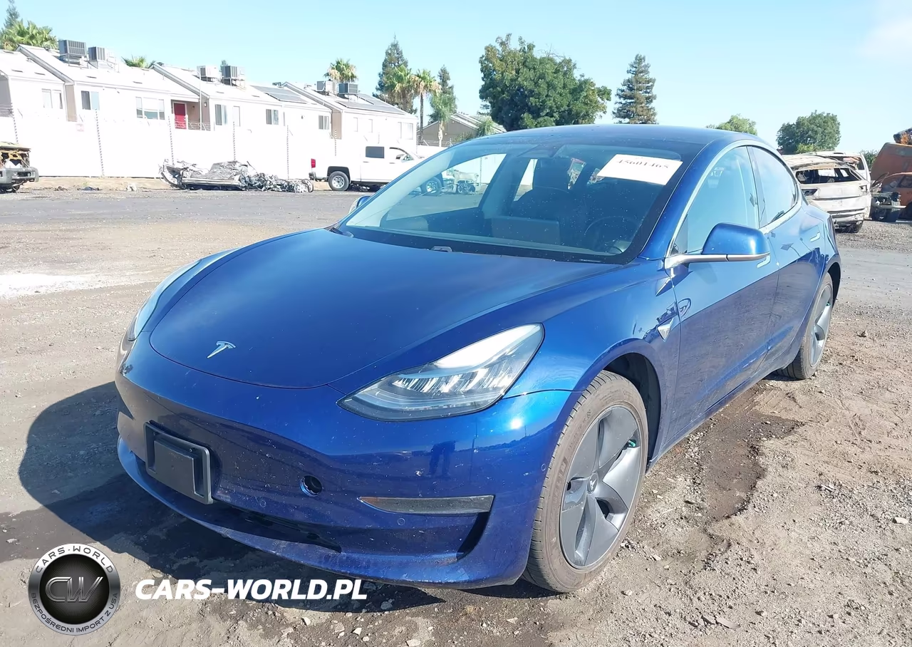 2018 Tesla Model 3 Long Range-Mid Range VIN:5YJ3E1EA9JF022894 - 2