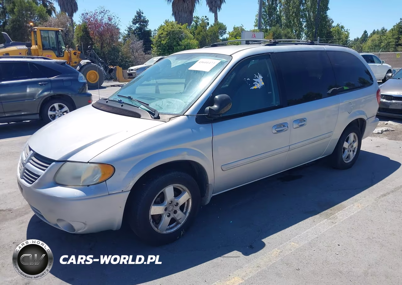2007 Dodge Grand Caravan Sxt VIN:2D4GP44L07R119921 - 2