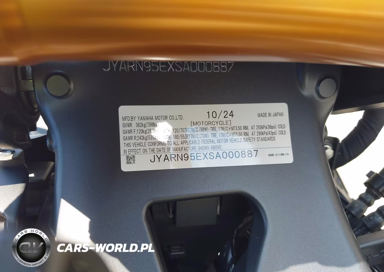 2025 Yamaha Mt09 Sp VIN:JYARN95EXSA000887 - 10