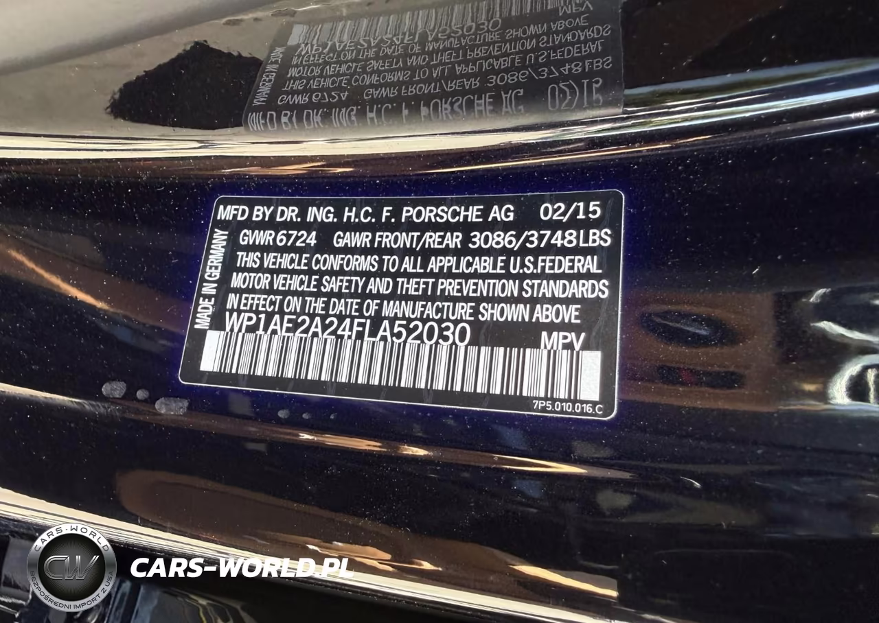 2015 Porsche Cayenne E-Hybrid S VIN:WP1AE2A24FLA52030 - 9